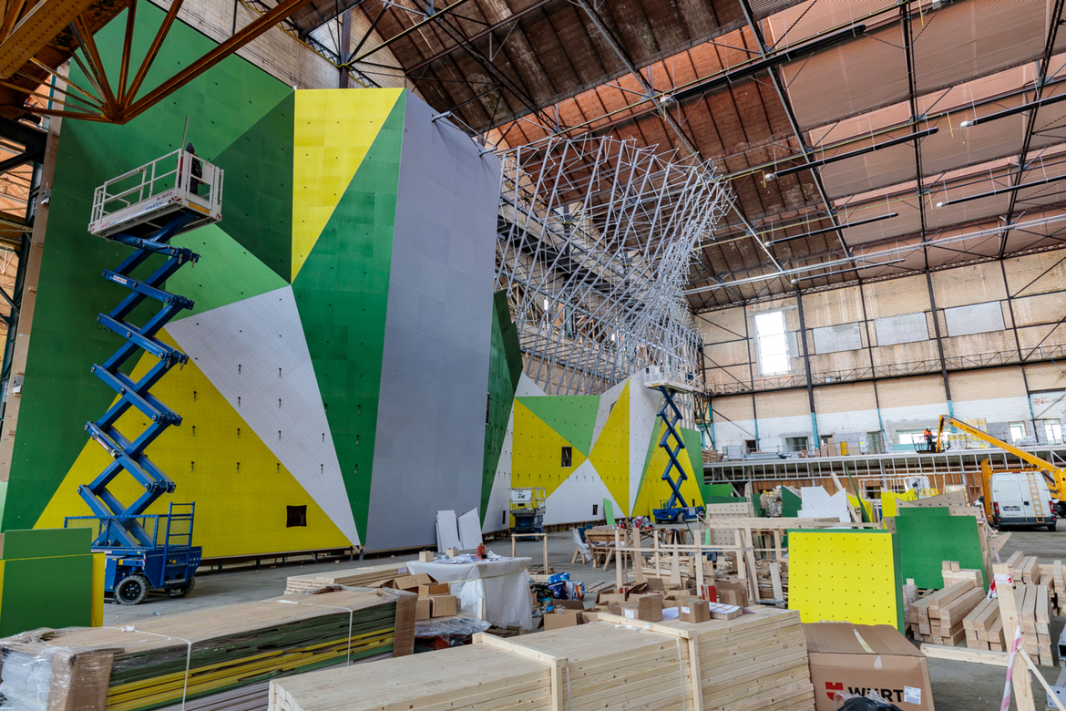 Visite du chantier du bâtiment 313 de l’Arsenal à Tarbes : l’Usine