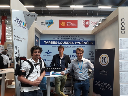 L’agglomération et ses start-up au Bourget !