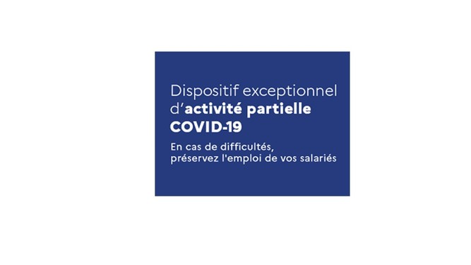 COVID 19 : Mise en place du chômage partiel