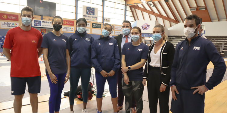 L'équipe de France féminine de sabre sélectionnée pour les JO de Tokyo !