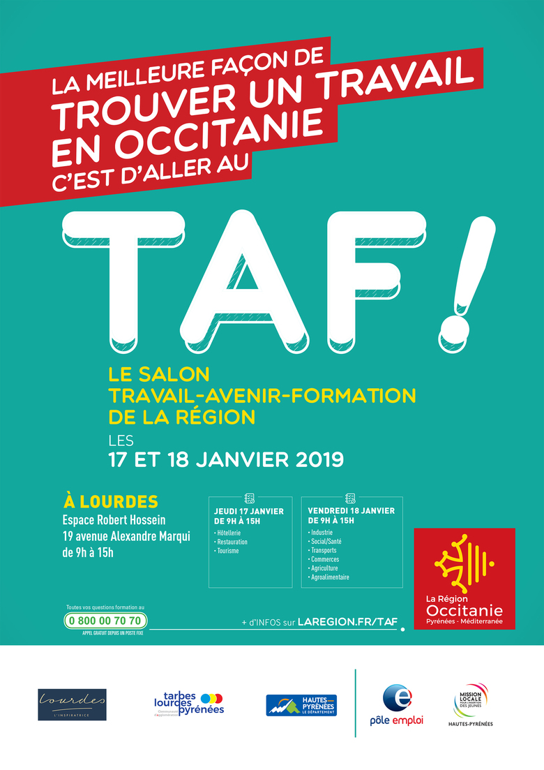 TAF ! Le salon Travail-Avenir-Formation