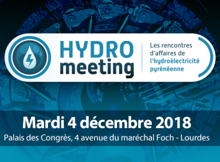 HYDRO meeting Les rencontres d'affaires de l’hydroélectricité pyrénéennes